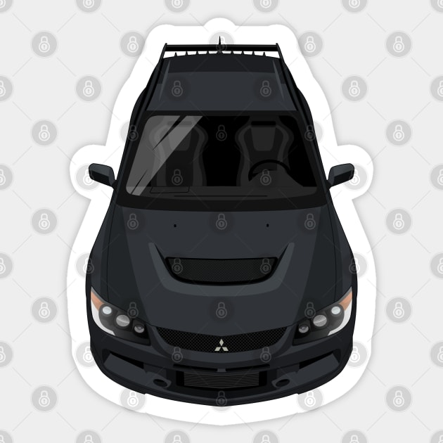 Lancer Evolution IX Evo 9 2005-2007 - Black Sticker by jdmart